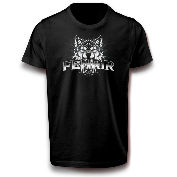 Fenrir T-Shirt Kraft & Mythologie Nordische Wolf Symbolik