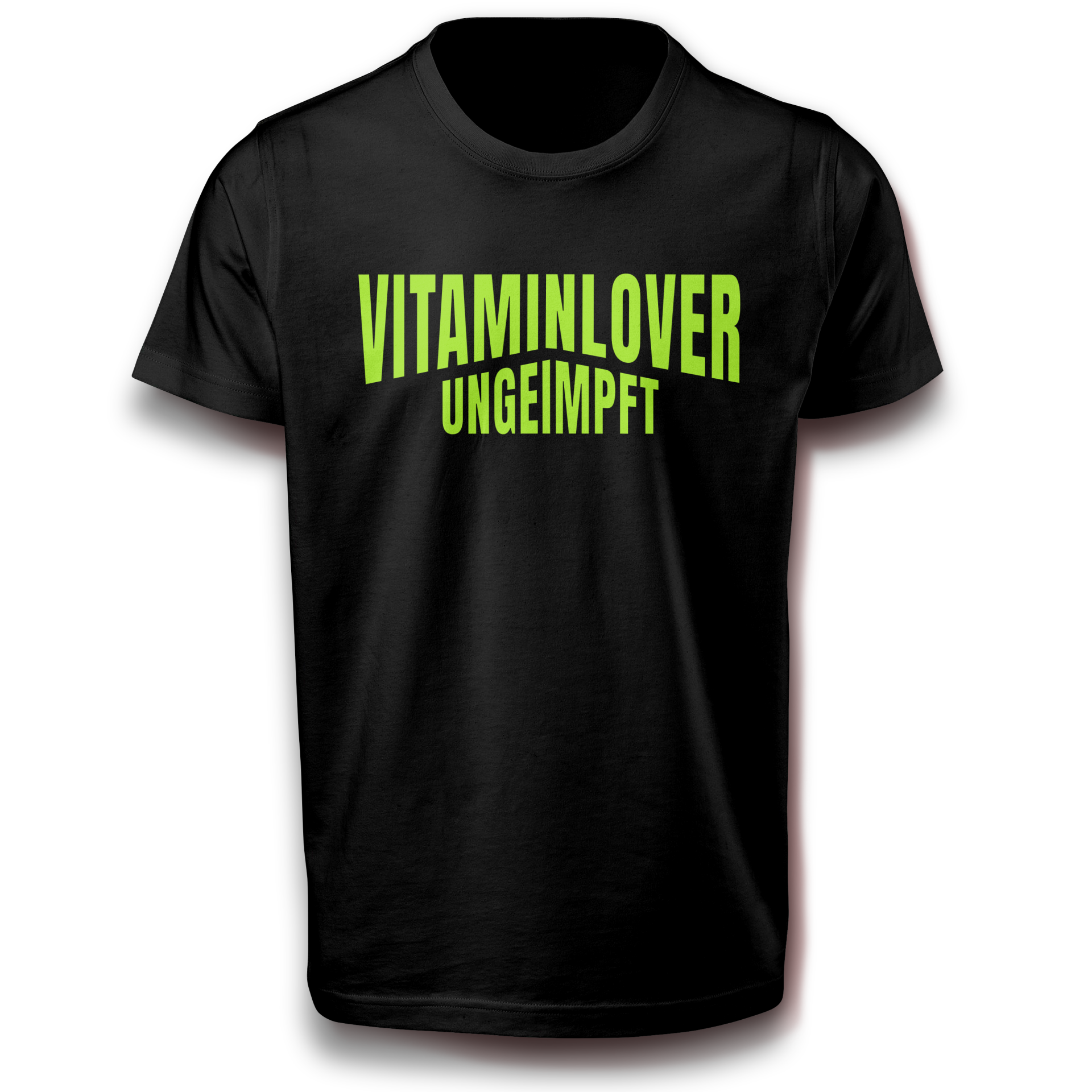 Vitaminlover Ungeimpft T-Shirt Gesund, Rebellisch & Humorvoll