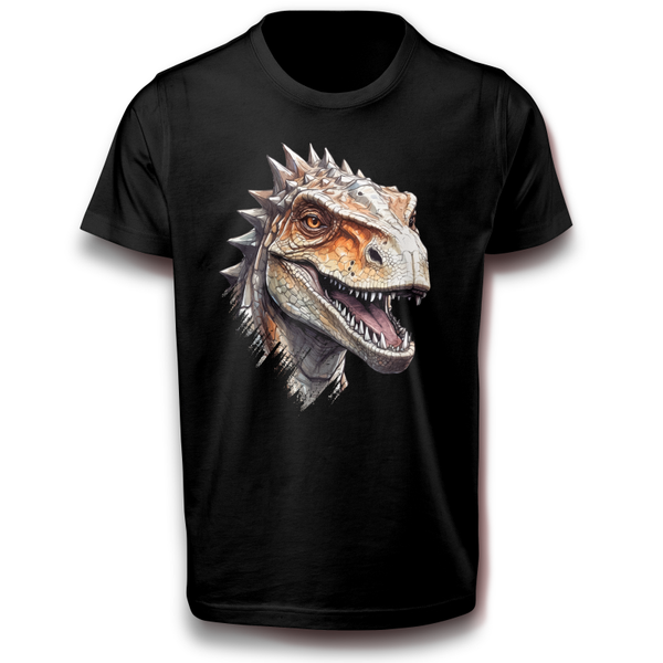 Dinosaurier Reptil T-Shirt Herren Damen T-Rex Urzeit Motiv Baumwolle