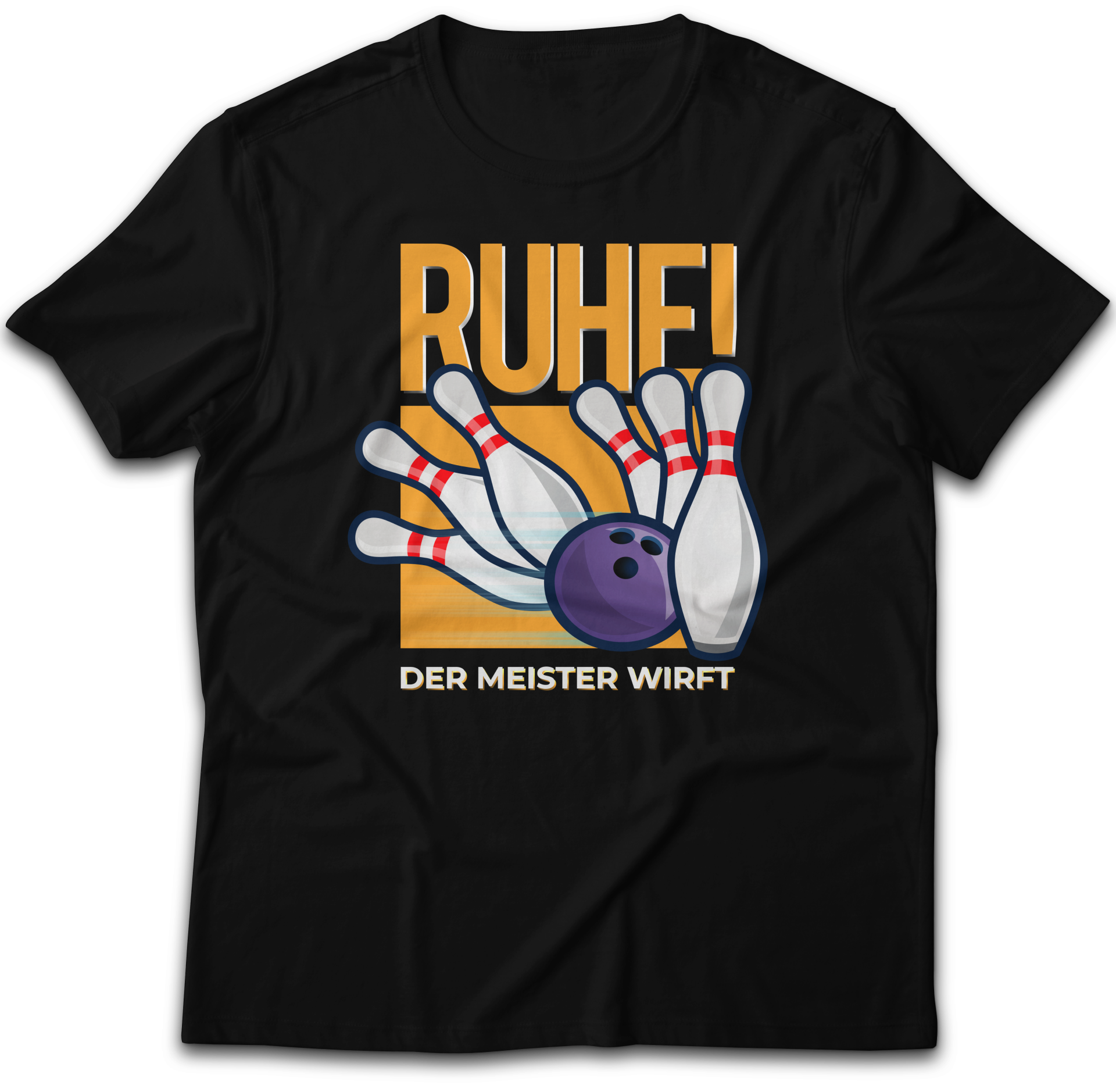 Bowling, Bowlingbahn, Spruch TShirt kaisertum