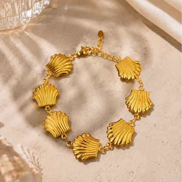 Golden Shells bracelet