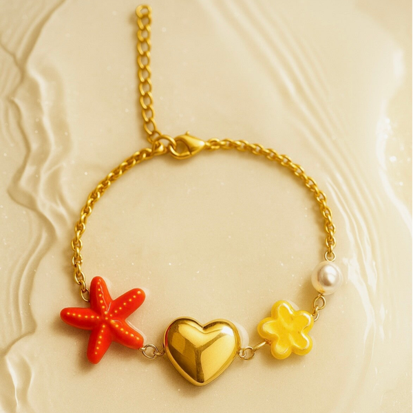 Sunset bracelet goud