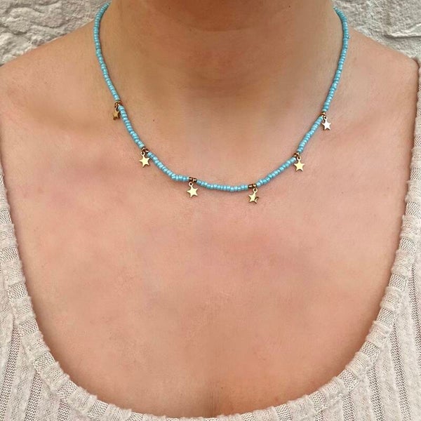 Necklace Azul goud
