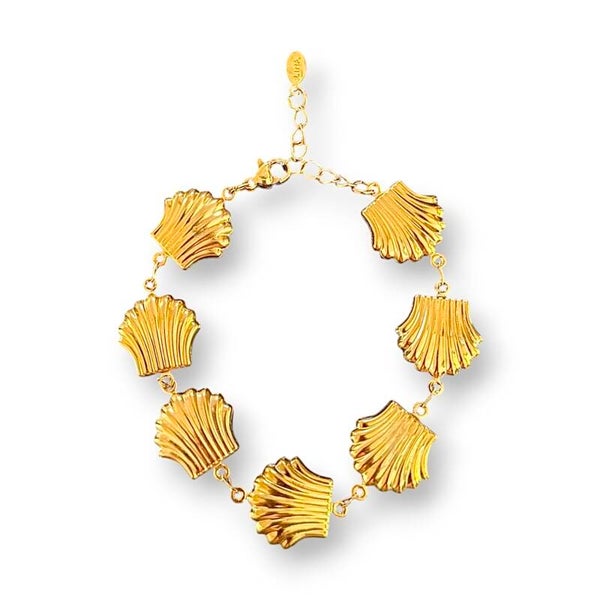 Golden Shells bracelet