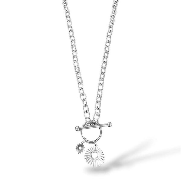 Soleil necklace zilver
