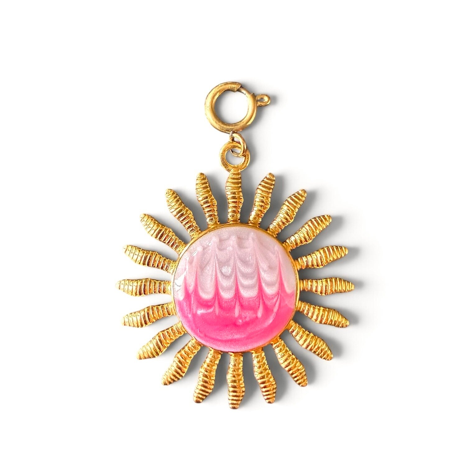Bedel goud roze zon