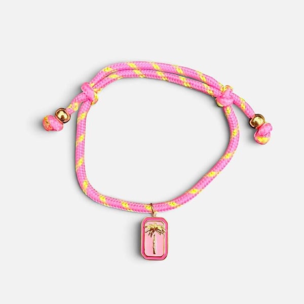 Pink Palm armband