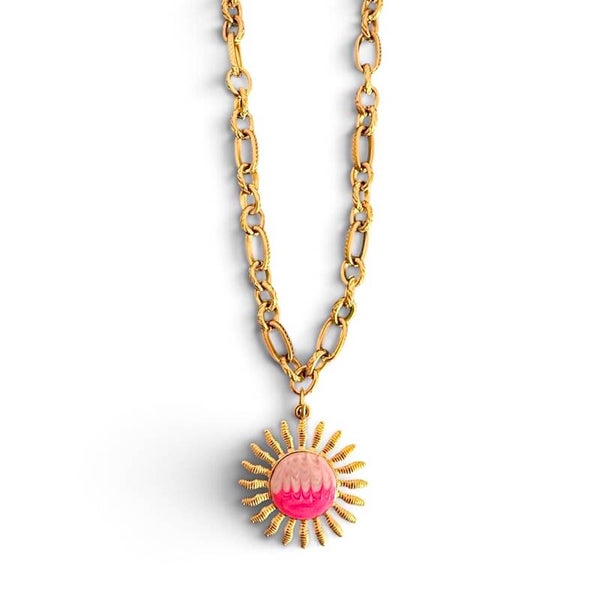 Schakelketting Pink Sun