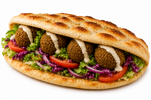 Falafel Focaccia