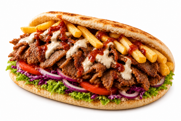 Kebab patatine