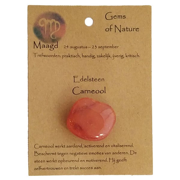 Sterrenbeeld steen maagd