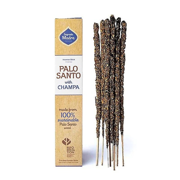 Wierook Sagrada Madre Palo Santo met Champa