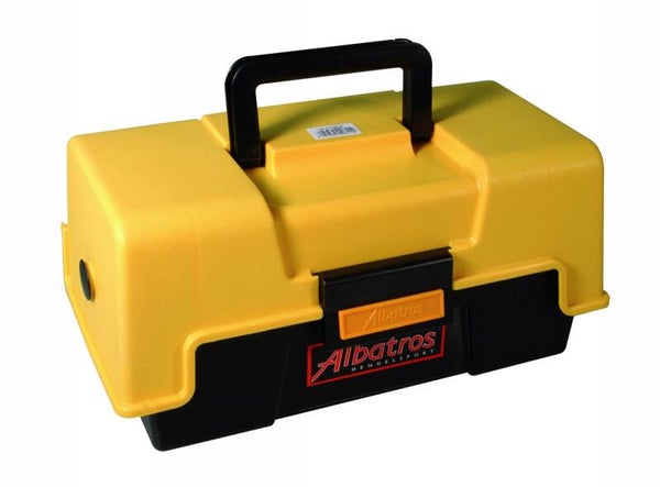 Albatros 2-ladige viskoffer geel