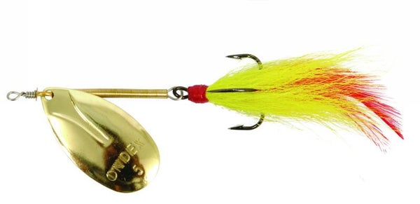 Ondex Bucktail blinker maat 4