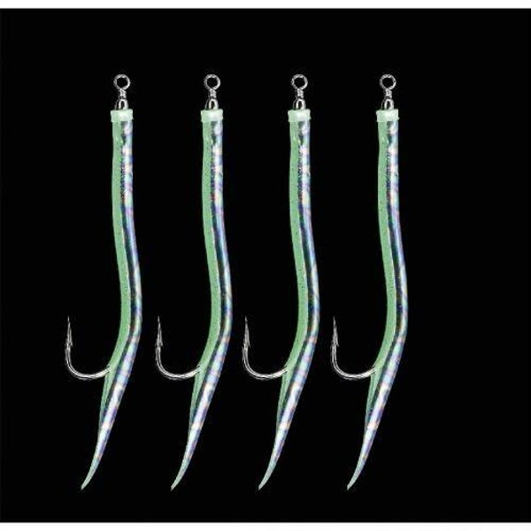 Dega Gummi-makks Groen glitter