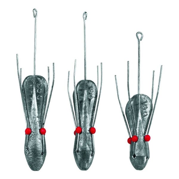 Werplood voor het strandvissen - met ankers