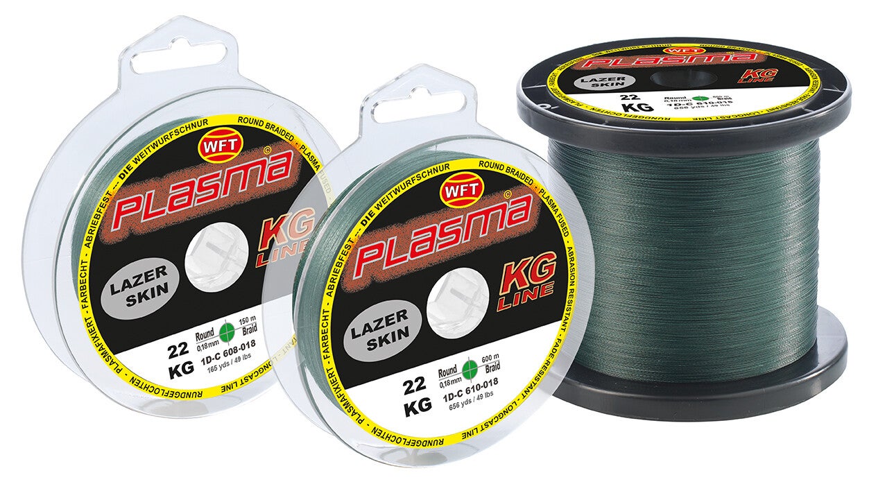 WFT Plasma Lazer Skin green gevlochten lijn 150 meter