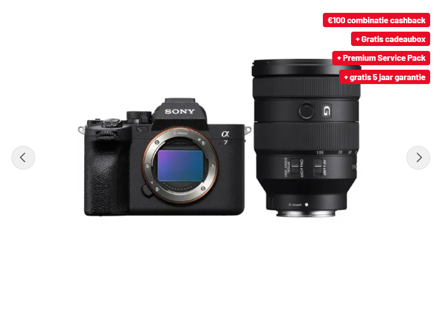 Sony A7 IV + 24-105mm F/4.0 G