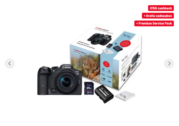 Canon EOS R7 + 18-150mm IS STM Special Edition Kit