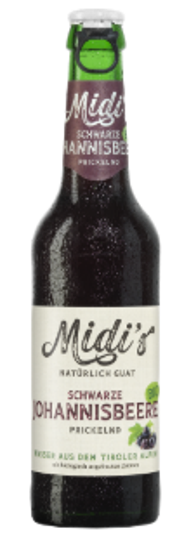 Midi's Schwarzes Johannisbeer 33cl (24 stuks)
