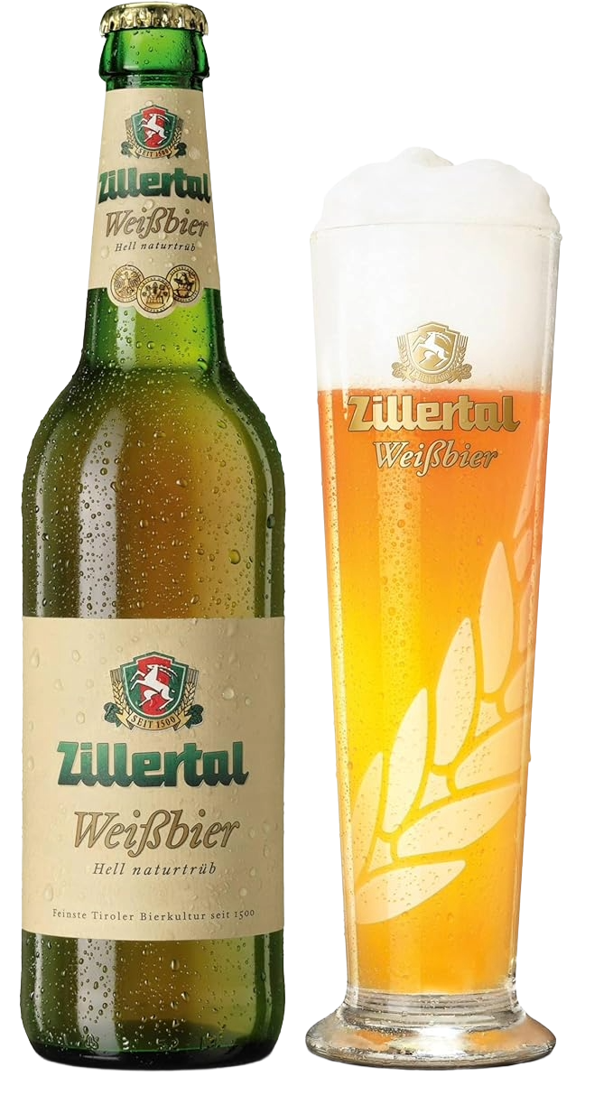 Zillertal Weißbier 5,0% 33cl (24 stuks)