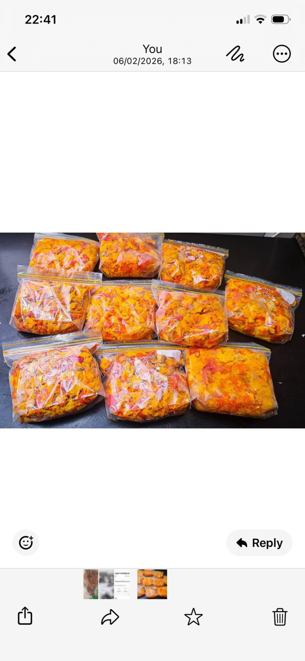 Chitondo Fresh frozen mushrooms