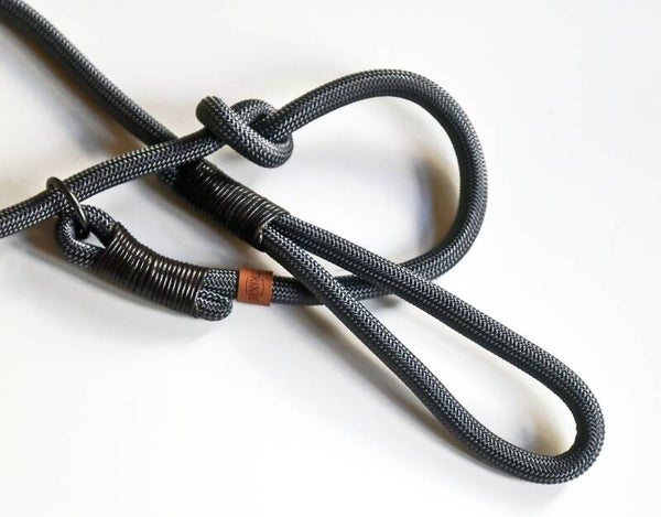 dressage sliplijn breed antraciet