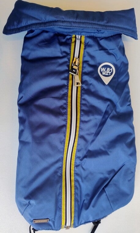 Whouapy Regen en Winter mantel GP blauw