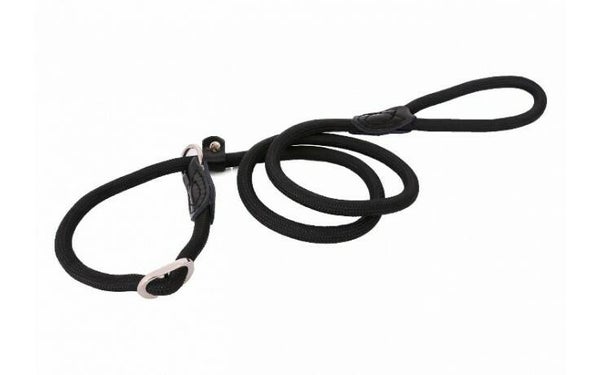 Sliplijn 130cm 7mm & 10mm zwart