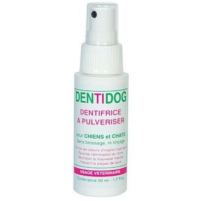 Dentidog Spray-tandpasta voor hond / kat