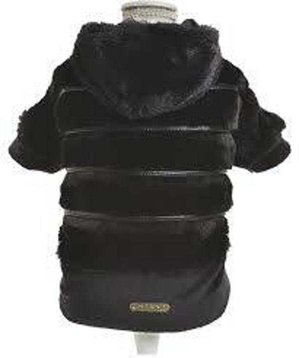 Hoody Black Fur Croci 40cm