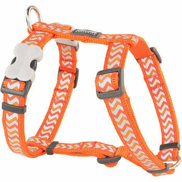 RED DINGO NYLON REFLECTEREND ORANJE