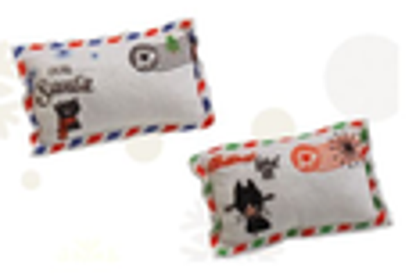 Kerst Post Card Pluche + Catnip