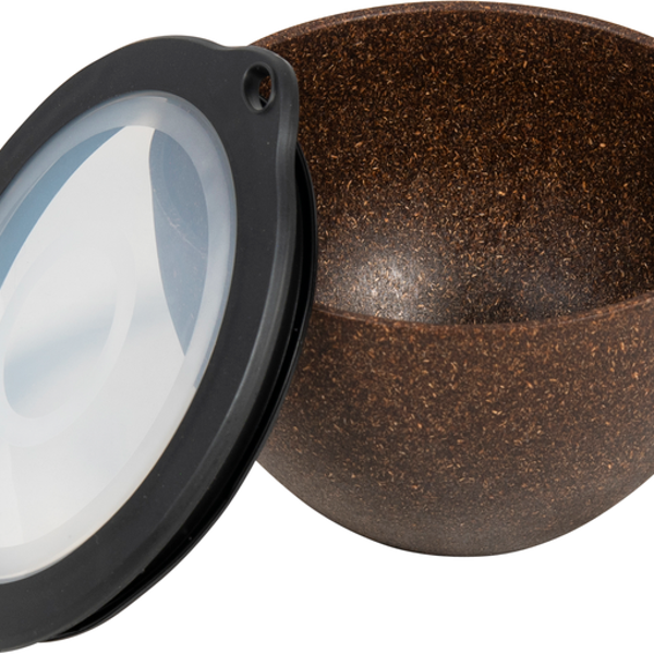 Bamboe kom + deksel 1650ml 17cm