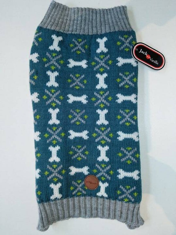 Pull dik gebreid J&V Crossbones