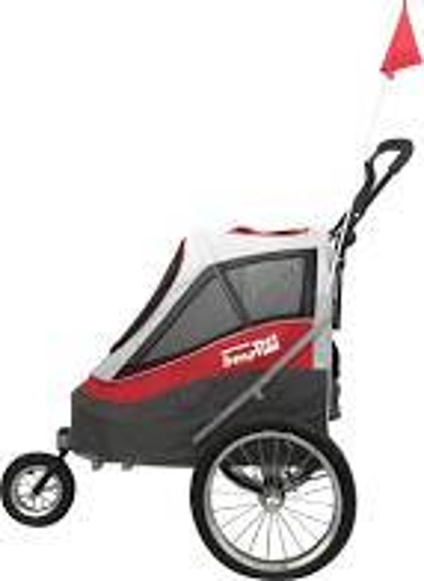 Buggy & Fietskar tot 30kg , inclusief regenhoes!