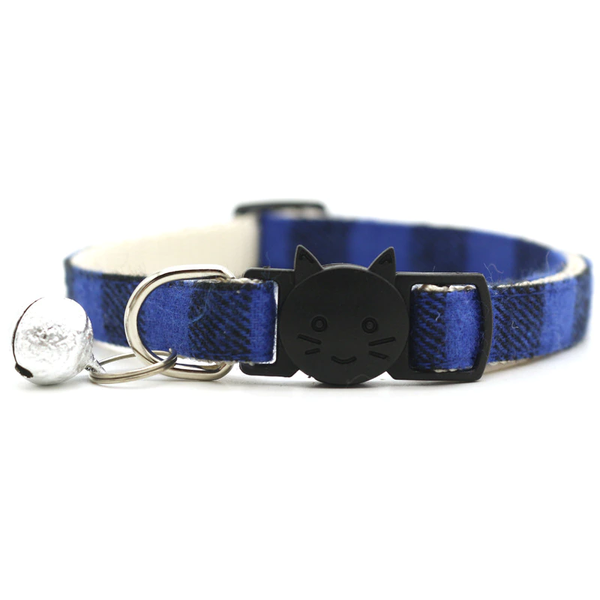 Kattenhalsband Carot blauw