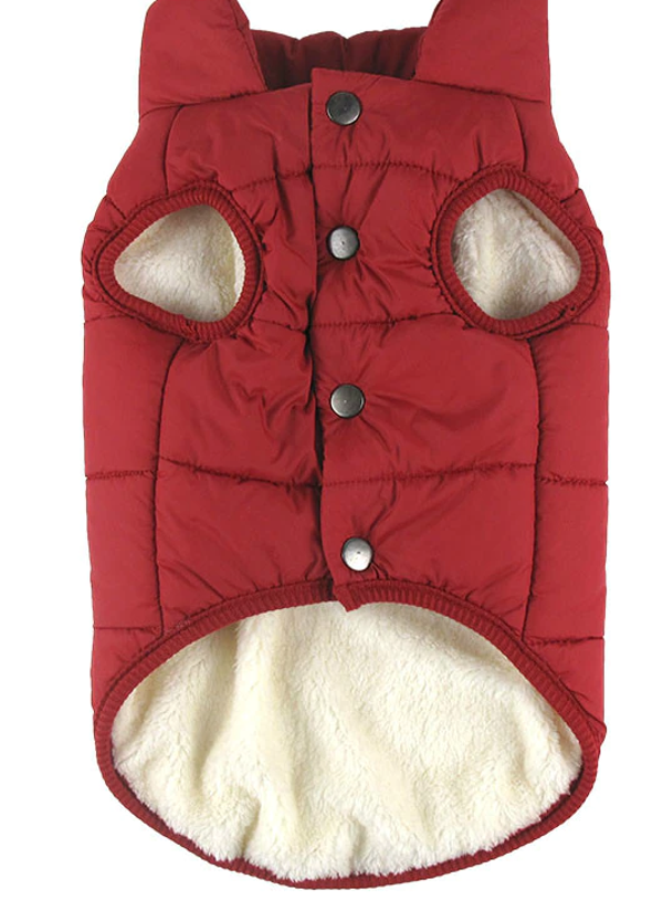 Classic doudoune rood