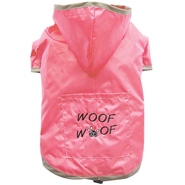 Basic regenjasje roze