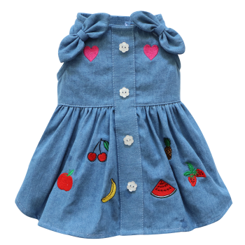 Kleedje Jeans Fruity