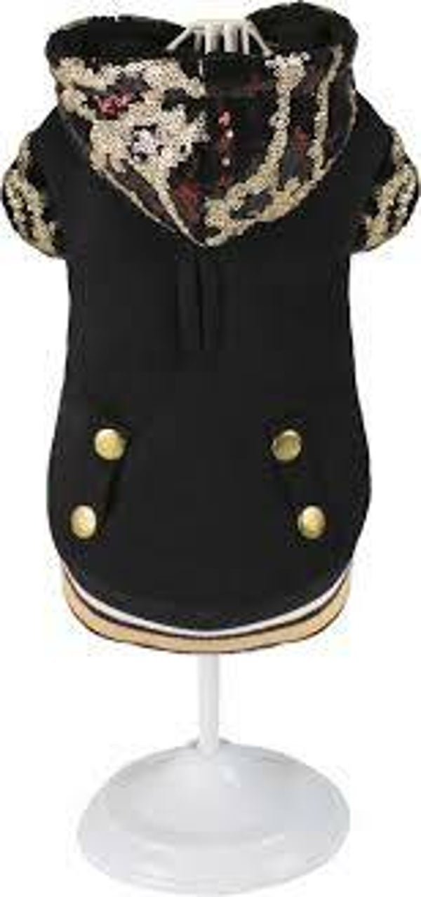 Glitter Hoody Croci 25cm