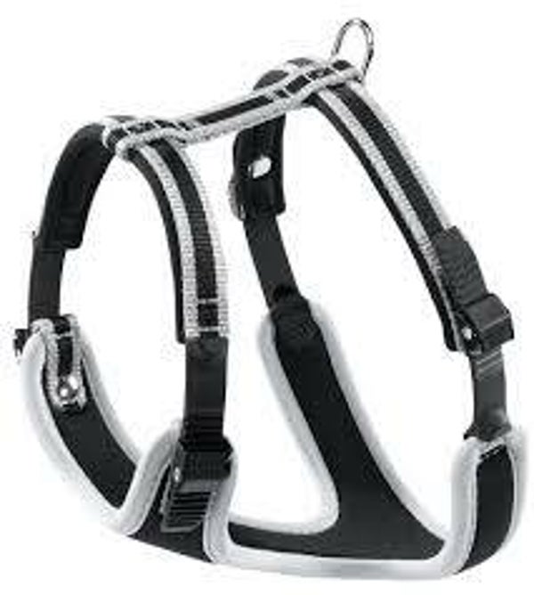 Neopren Comfy harnas zwart/grijs