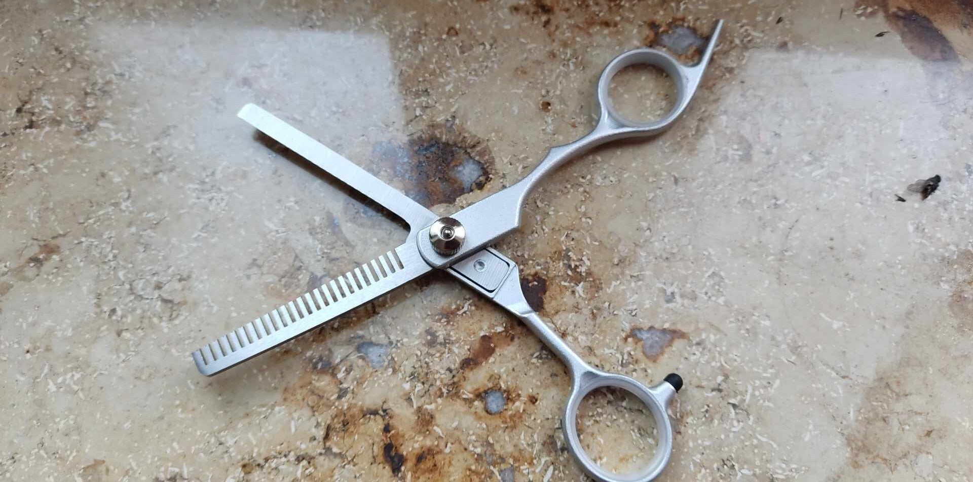 Effileer schaar of Uitdun schaar 15cm