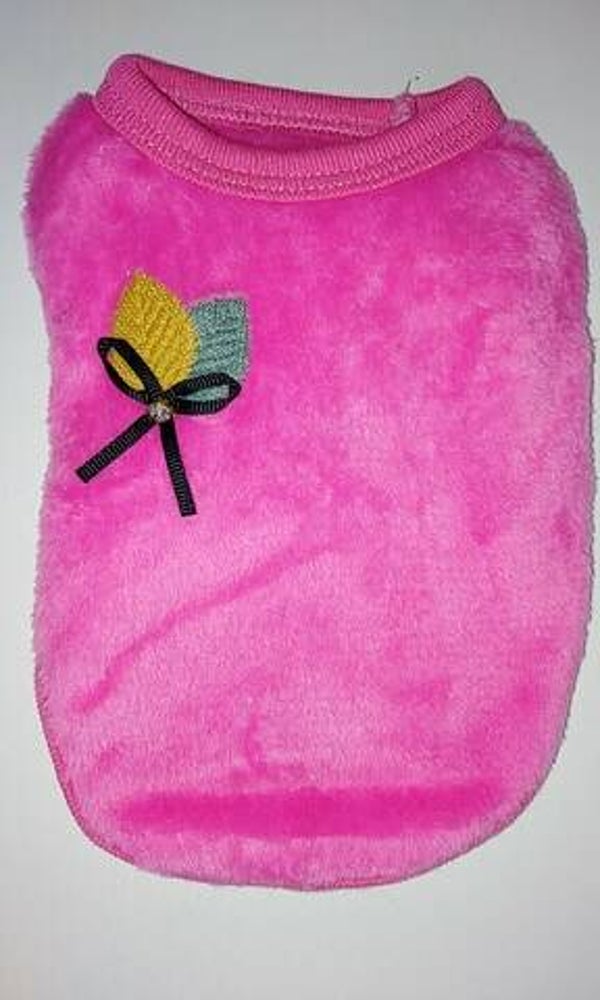 Fleece mini fushia 17cm