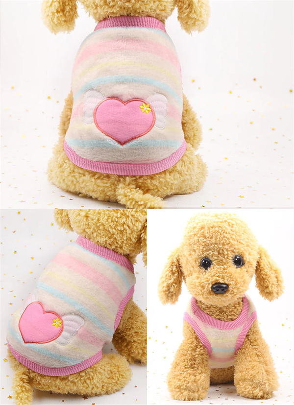 Fleece heartwings 25cm