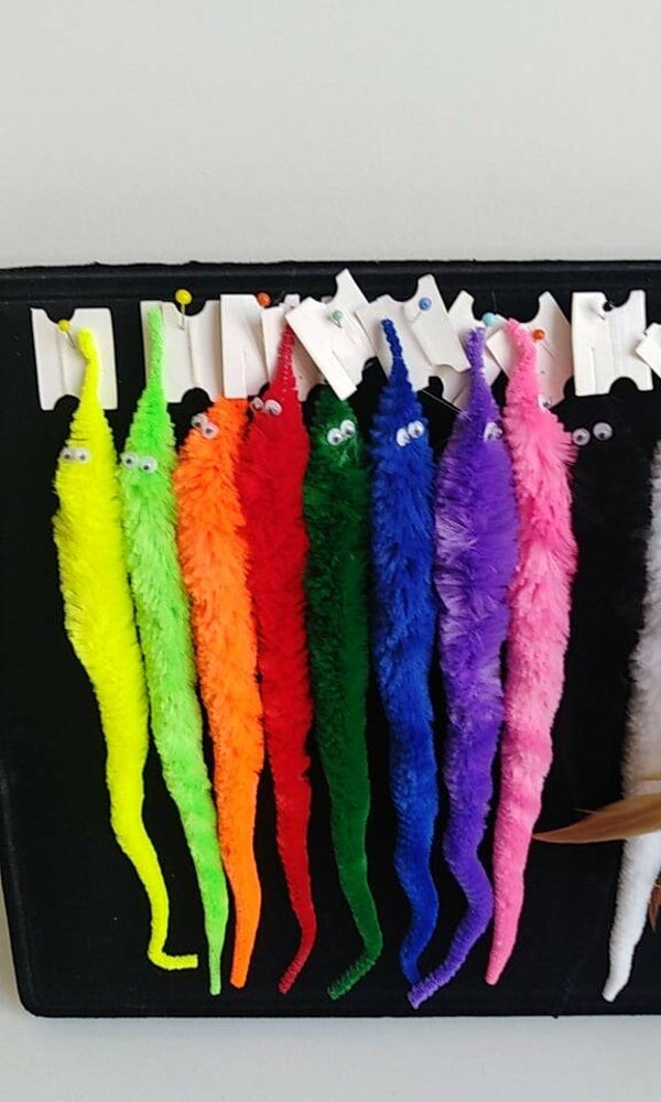 Hengel speeltjes : Caterpillars 20cm