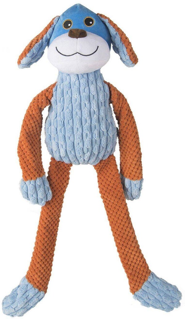 Pluche hond XL met touwknopen 46cm