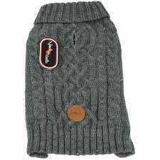 Pull gebreid J&V kabel antraciet