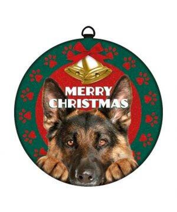 Blikken Kerstbol Duitse Herder