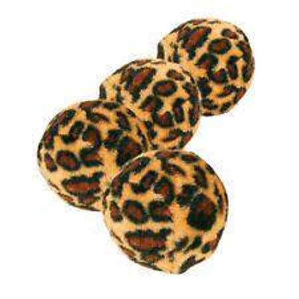 Balletjes Leopard 4st